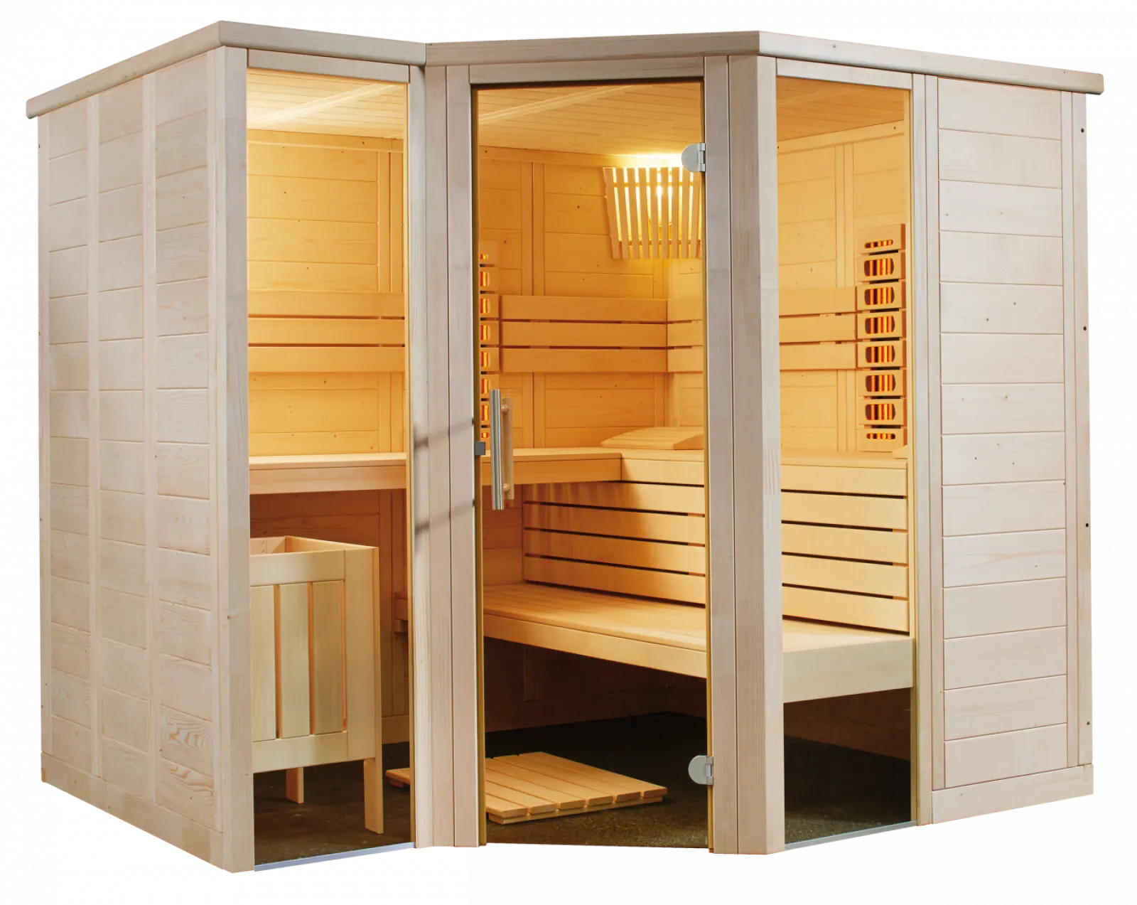 Kombinovaná sauna Arktis Infra+
