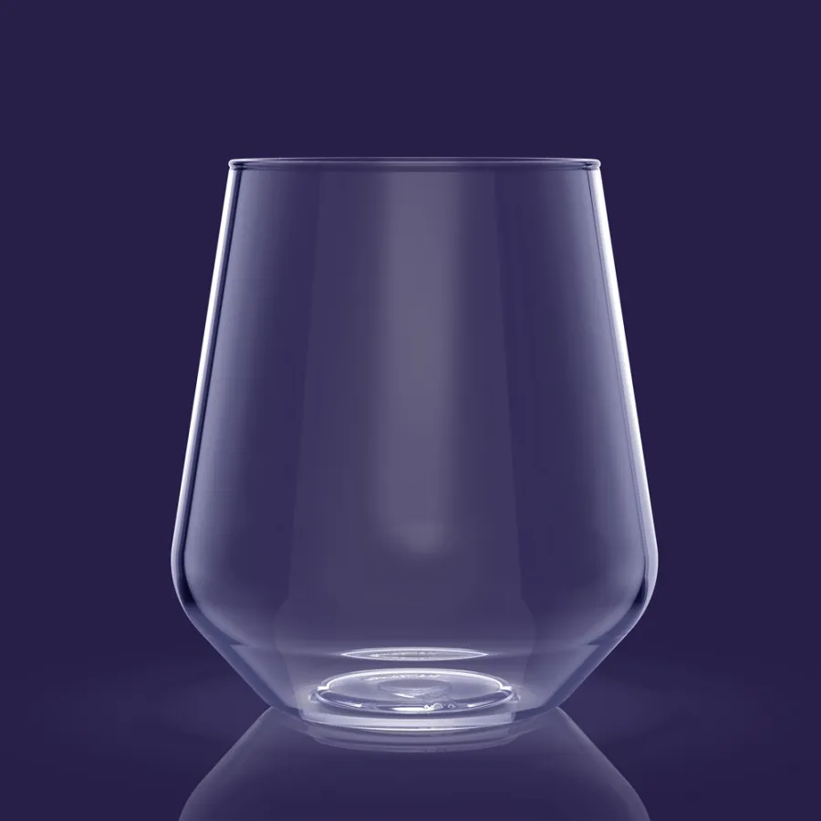 Plastový pohár na vodu Lady Yoko 400ml - nerozbitný 4ks