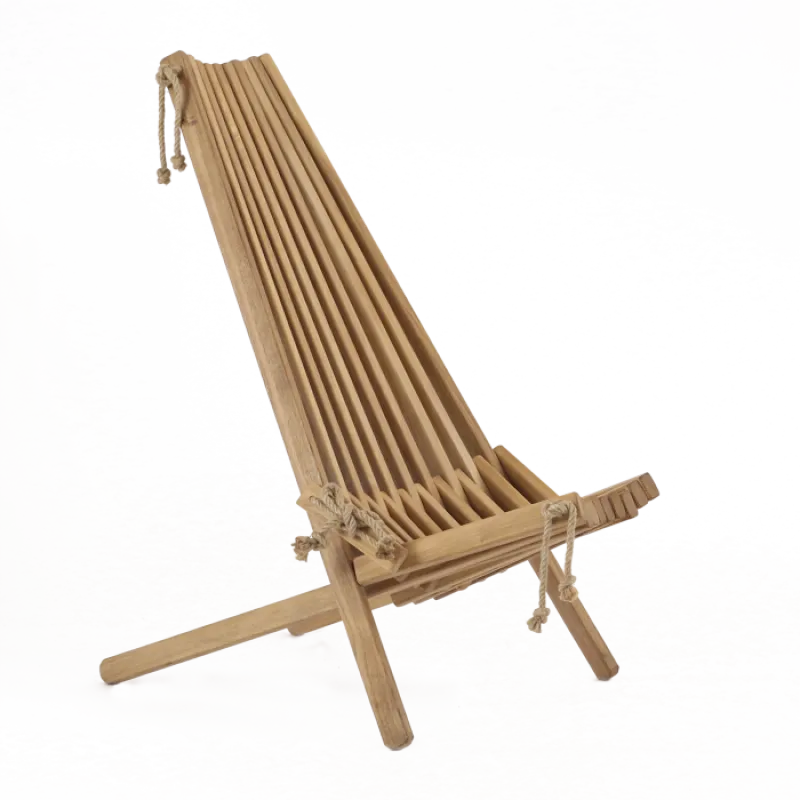 Saunové relaxačné kreslo - drevené