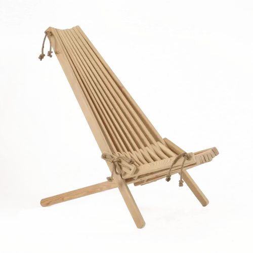 Saunové relaxačné kreslo - drevené