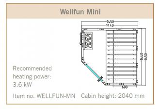 Sauna WELFUN Mini